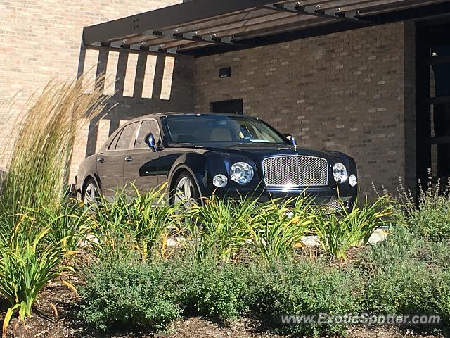 Bentley Mulsanne spotted in Elkhart Lake, Wisconsin