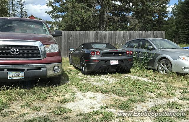 Ferrari F430 spotted in Whitefish, Montana