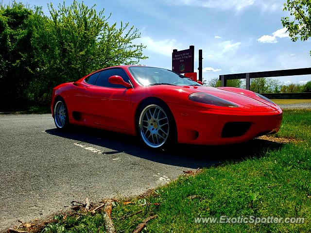 Ferrari 360 Modena spotted in Point pleasant, New Jersey