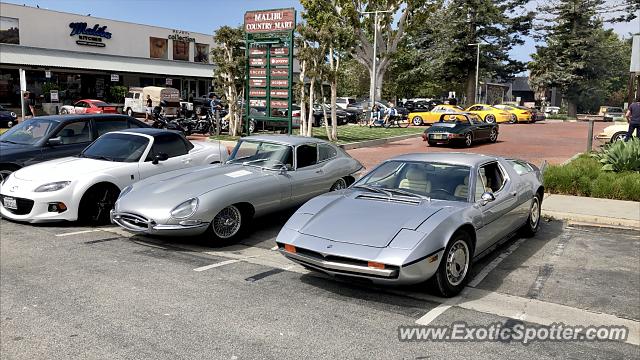 Maserati Bora spotted in Malibu, California