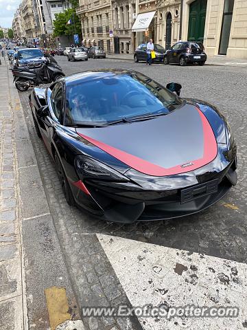 Mclaren 570S spotted in PARIS, France