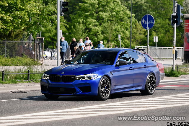 BMW M5 spotted in Warsaw, Poland