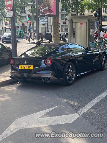 Ferrari F12 spotted in PARIS, France