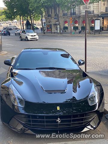 Ferrari F12 spotted in PARIS, France