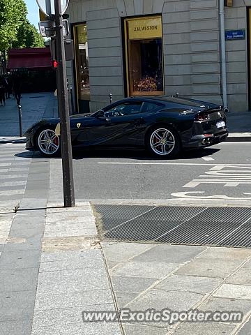 Ferrari 812 Superfast spotted in PARIS, France