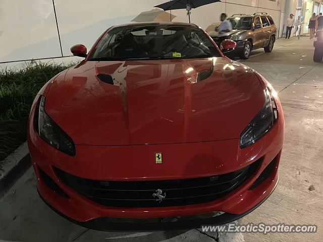 Ferrari Portofino spotted in Miami, Florida