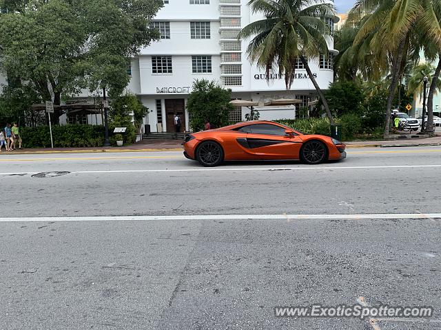 Mclaren 570S spotted in Miami, Florida