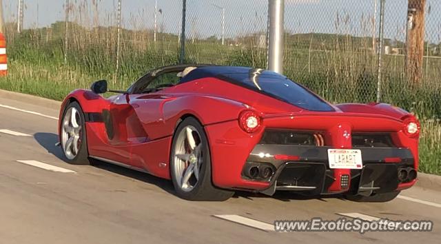Ferrari LaFerrari spotted in Milwaukee, Wisconsin