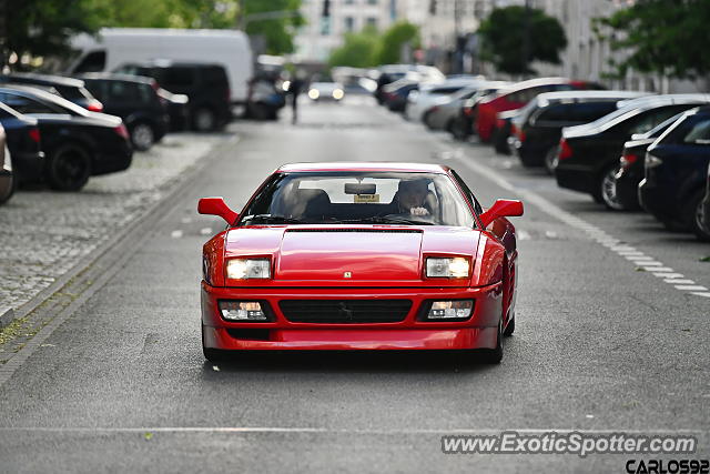Ferrari 348 spotted in Warsaw, Poland