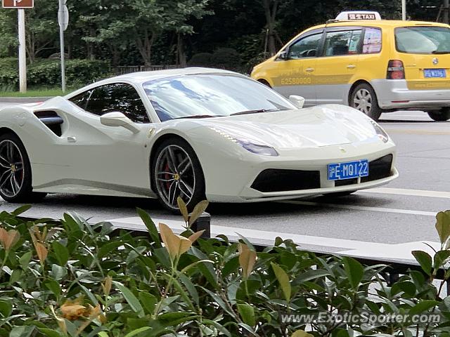 Ferrari 488 GTB spotted in Shanghai, China