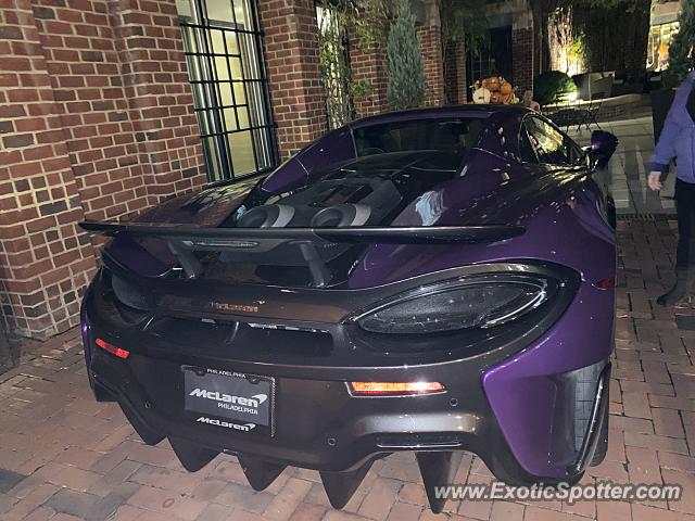 Mclaren 600LT spotted in Washington DC, United States