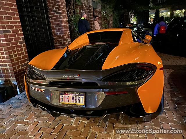 Mclaren 570S spotted in Washington DC, United States