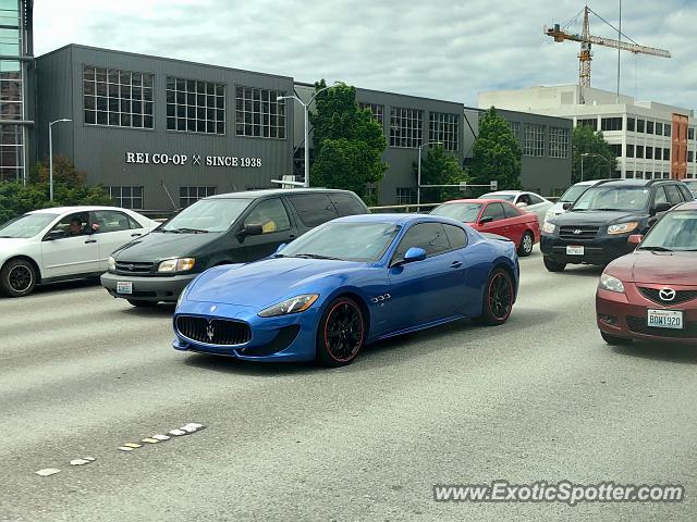 Maserati GranTurismo spotted in Seattle, Washington