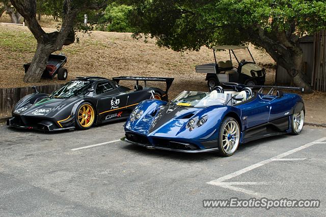 Pagani Zonda spotted in Carmel, California