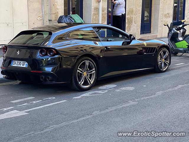 Ferrari GT4 spotted in PARIS, France