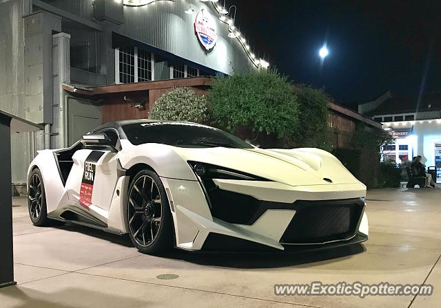 W Motors Fenyr Supersport spotted in Monterey, California