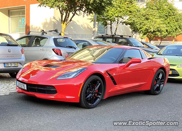 Chevrolet Corvette Z06 spotted in Lisbon, Portugal