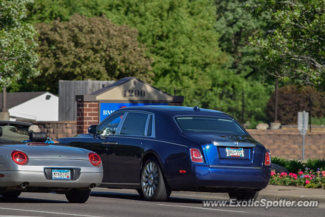 Rolls-Royce Phantom spotted in Wayzata, Minnesota