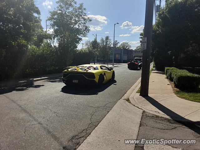 Lamborghini Aventador spotted in Woodmere, New York