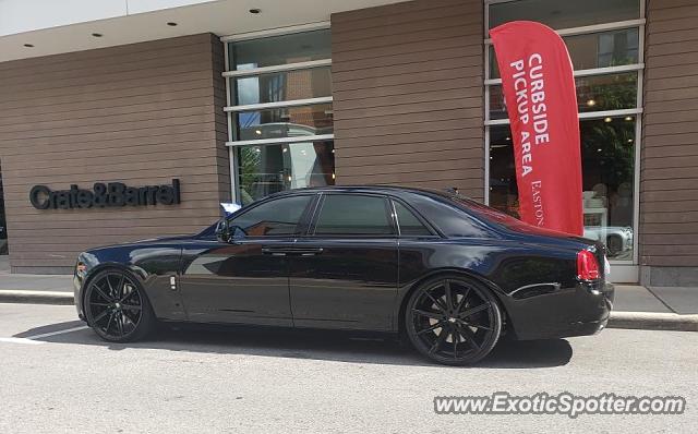 Rolls-Royce Ghost spotted in Columbus, Ohio