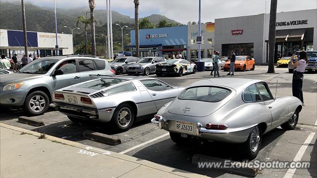 Jaguar E-Type spotted in Malibu, California