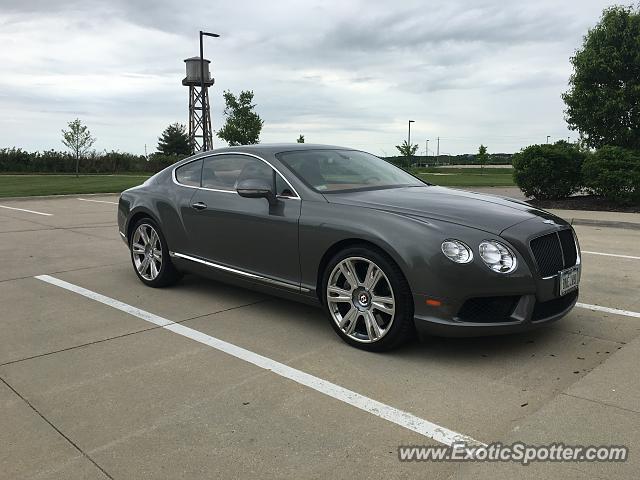 Bentley Continental spotted in Urbandale, Iowa