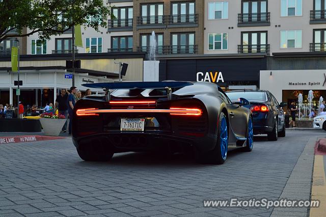Bugatti Chiron spotted in Dallas, Texas