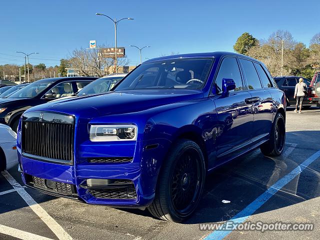 Rolls-Royce Cullinan spotted in Atlanta, Georgia