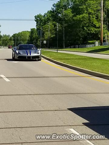 Ferrari 488 GTB spotted in New Albany, Ohio
