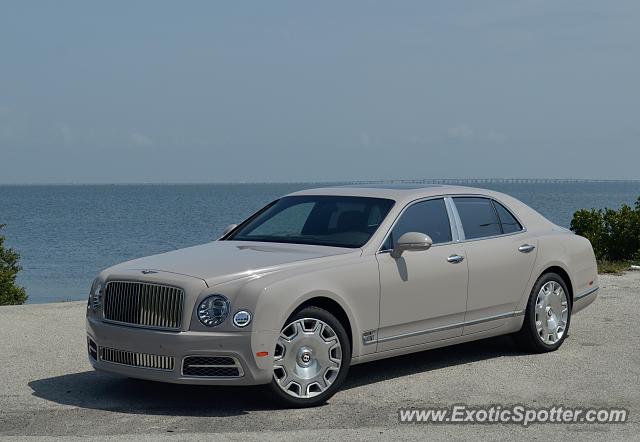 Bentley Mulsanne spotted in Tampa, Florida