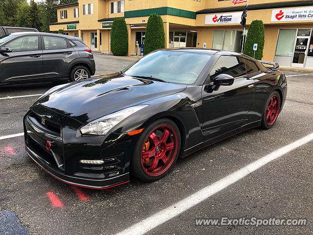 Nissan GT-R spotted in Burlington, Washington