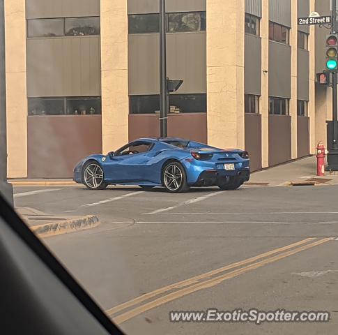 Ferrari 488 GTB spotted in La Crosse, Wisconsin