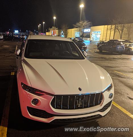 Maserati Levante spotted in Onalaska, Wisconsin
