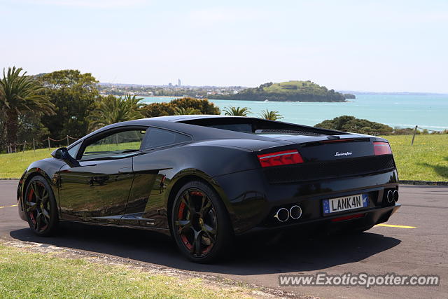 Lamborghini Gallardo spotted in Auckland, New Zealand