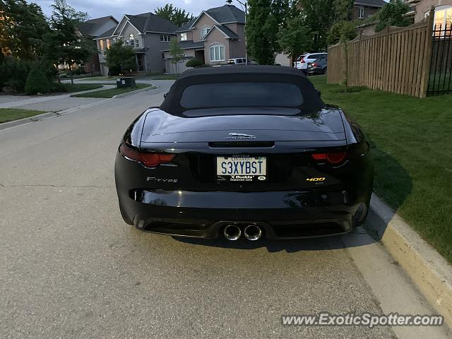 Jaguar F-Type spotted in Oakville, Canada