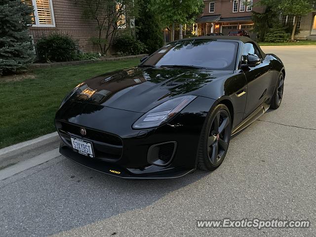 Jaguar F-Type spotted in Oakville, Canada