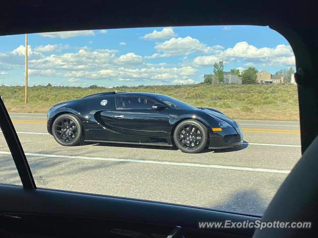 Bugatti Veyron spotted in Highlands Ranch, Colorado
