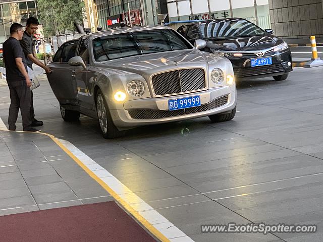 Bentley Mulsanne spotted in Beijing, China