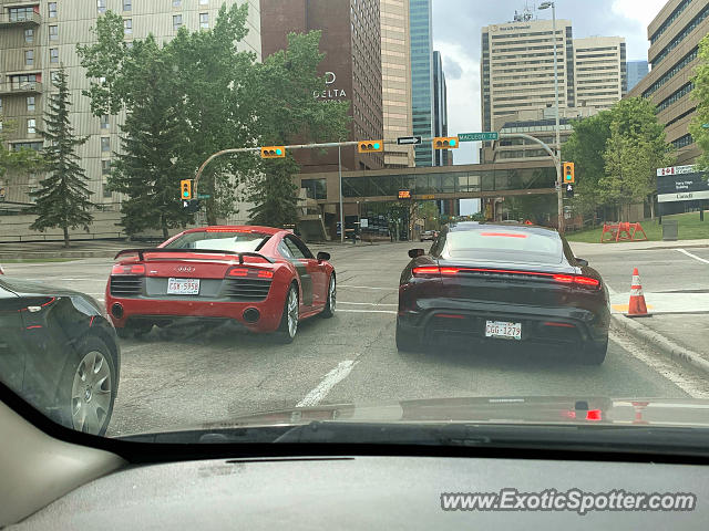 Audi R8 spotted in Calgary, Canada
