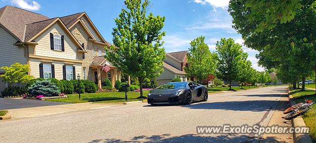 Lamborghini Aventador spotted in Columbus, Ohio