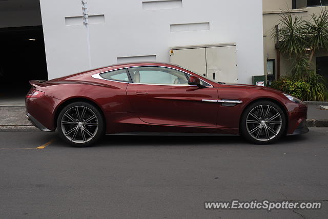 Aston Martin Vanquish spotted in Auckland, New Zealand