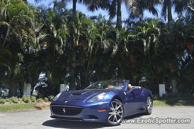 Ferrari California spotted in Sarasota, Florida