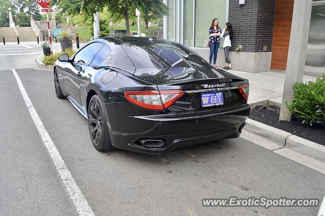 Maserati GranTurismo spotted in Bellevue, Washington