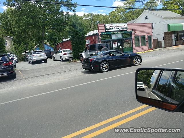 Ferrari California spotted in Brick, New Jersey