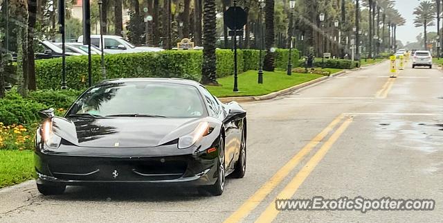 Ferrari 458 Italia spotted in Jacksonville, Florida
