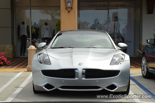Fisker Karma spotted in Orange County, California