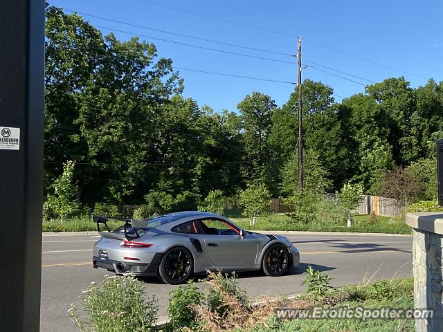Porsche 911 GT2 spotted in Wayzata, Minnesota