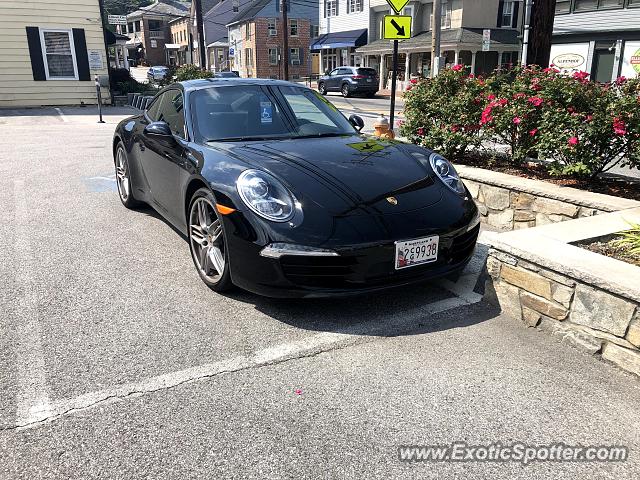 Porsche 911 spotted in Ellicott City, Maryland