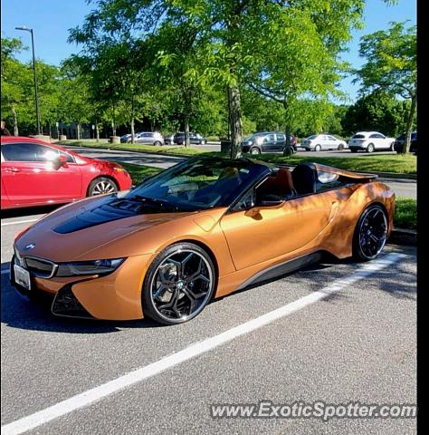 BMW I8 spotted in Ellicott City, Maryland