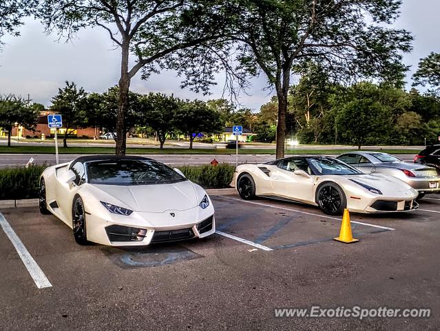 Lamborghini Huracan spotted in Woodword, Michigan